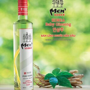 Rượu Vodka Men Sâm Hàn Quốc